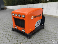Distributeur à tuyau flexible trainé Schouten Tornado AC115 compressor