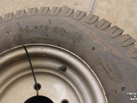 Roues, Pneus, Jantes, Barillets Jumelage BKT 26x12.00-12 LG306 4 ply gazonbanden wielen velgen 5-gaats