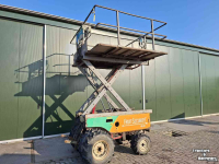 Elévateur à nacelle Shibaura ruwterrein fruitteelt hoogwerker schaarlift