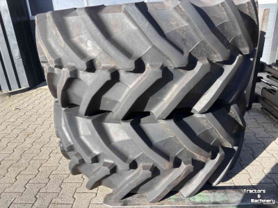 Roues, Pneus, Jantes, Barillets Jumelage Trelleborg 600/70R30 TM900 90%
