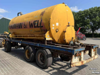 Tank de lisier de transport  Mesttank, transporttank, giertank vacuumtank Güllefässer mestverwerking