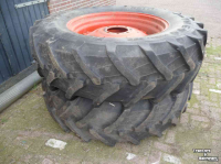 Roues, Pneus, Jantes, Barillets Jumelage Pirelli 460/85r38 tm 600