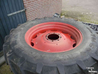 Roues, Pneus, Jantes, Barillets Jumelage Pirelli 460/85r38 tm 600