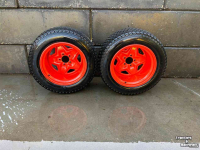 Roues, Pneus, Jantes, Barillets Jumelage Kubota 26X12-16  Wielen - banden   tbv ZD1211 kubota