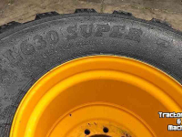 Roues, Pneus, Jantes, Barillets Jumelage BKT 750/60R26.5 95% FL 630 / Nog 1 set voorradig