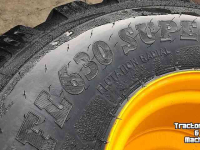 Roues, Pneus, Jantes, Barillets Jumelage BKT 750/60R26.5 95% FL 630 / Nog 1 set voorradig