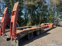 Semi-remorque surbaissé  Dieplader 22 ton