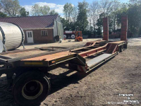 Semi-remorque surbaissé  Dieplader 22 ton