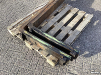 Chargeuse sur pneus  Palletlepels 2 stuks