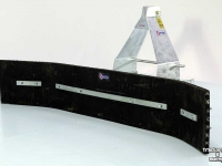 Rabot caoutchouc Qmac Modulo 2.40 mtr rubberschaaf modderschaaf slijkschaaf schuifframe