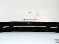 Rabot caoutchouc Qmac Modulo 2.40 mtr rubberschaaf modderschaaf slijkschaaf schuifframe