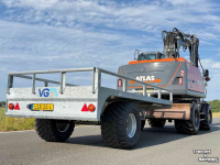 Semi-remorque surbaissé VGM VGM Sierra 5 Bakkenwagen kraankar aanhanger kieper kraan bakkenkar vgm midejo
