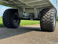 Semi-remorque surbaissé VGM VGM Sierra 5 Bakkenwagen kraankar aanhanger kieper kraan bakkenkar vgm midejo