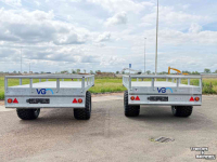 Semi-remorque surbaissé VGM VGM Sierra 5 Bakkenwagen kraankar aanhanger kieper kraan bakkenkar vgm midejo