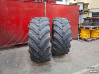 Roues, Pneus, Jantes, Barillets Jumelage Trelleborg 540/65R28 TM800