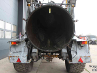 Tonneau de lisier Peecon 5000 liter kippende giertank kiepende mesttank waterwagen zuigarm hydraulische achterwand