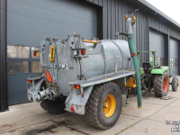 Tonneau de lisier Peecon 5000 liter kippende giertank kiepende mesttank waterwagen zuigarm hydraulische achterwand
