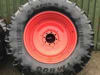 Roues, Pneus, Jantes, Barillets Jumelage Trelleborg 650/65R38 en 540/65R28