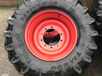 Roues, Pneus, Jantes, Barillets Jumelage Trelleborg 650/65R38 en 540/65R28