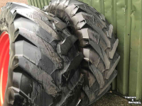 Roues, Pneus, Jantes, Barillets Jumelage Trelleborg 650/65R38 en 540/65R28
