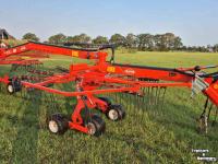 Andaineur Kuhn GA6632 zijafleg hark dubbele hark treintje