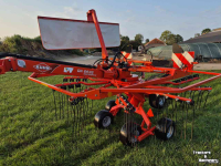 Andaineur Kuhn GA6632 zijafleg hark dubbele hark treintje