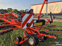 Andaineur Kuhn GA6632 zijafleg hark dubbele hark treintje