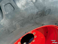 Roues, Pneus, Jantes, Barillets Jumelage Trelleborg 710/70R38  &  600/65R28