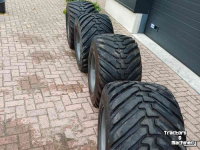 Roues, Pneus, Jantes, Barillets Jumelage  Delcora flotagrip III 500/40-17.5