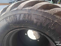 Roues, Pneus, Jantes, Barillets Jumelage  Delcora flotagrip III 500/40-17.5