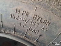 Roues, Pneus, Jantes, Barillets Jumelage  Delcora flotagrip III 500/40-17.5