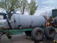 Tonneau de lisier  5000L meelopend tandem
