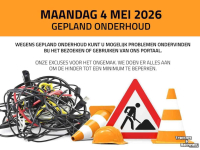 Autres tracteurs et accessoires  Gepland onderhoud maandag 4 mei 2026