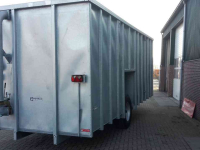 Conteneur à lisier  Gegalvaniseerde mestcontainer / mesttransportcontainer