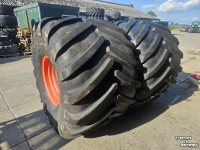 Roues, Pneus, Jantes, Barillets Jumelage Michelin 1000/50R25. 40 mm