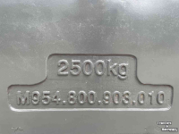 Poids frontaux Fendt 2500kg gewicht