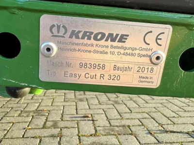 Faucheuse Krone Easycut R320