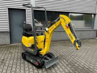 Mini pelleteuse Wacker Neuson 803 minigraver met snelwissel en 3 bakken