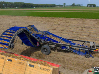 Arracheuse d‘oignons SU-Tech uienlader met doorvalmat
