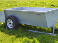 Auge à l‘énergie solaire Qmac Zonnedrinkbak / Waterdrinkbak Anti Diefstal 900 liter 100 Watt op zonne energie en met bronpomp