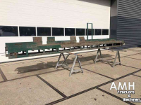 Convoyeur  6100X380 MM TRANSPORTBAND VLAKKE BAND FLAT BELT CONVEYOR BELT FLACHBAND FÖRDERBAND