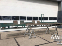 Convoyeur  Vlakke band 6100X380 TRANSPORTBAND VLAKKE BAND FLAT BELT CONVEYOR BELT FLACHBAND FÖRDERBAND