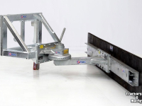 Rabot caoutchouc Qmac 240 MECH SCHUIN THALER KNIKLADER