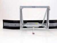 Rabot caoutchouc Qmac Modderschuif aanbouw JCB