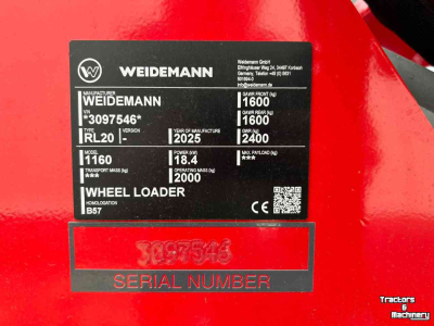 Chargeuse sur pneus Weidemann 1160