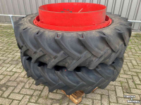 Roues, Pneus, Jantes, Barillets Jumelage Vredestein 13.6R34 Dubbellucht