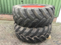 Roues, Pneus, Jantes, Barillets Jumelage Trelleborg 540/65R30 650/65R38