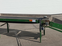 Convoyeur  Vlakke leesband 2100x600 LEESBAND TRANSPORTBAND VLAKKE BAND FLAT BELT INSPECTION CONVEYOR BELT FLACHBAND VERLESEBAND FÖRDERBAND