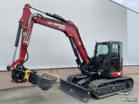 Mini pelleteuse Yanmar SV100-7 incl. vaste Engcon (serv. 58382)