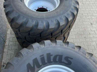 Roues, Pneus, Jantes, Barillets Jumelage Mitas Agriterra 650/65R26.5 4 stuks compleet wiel